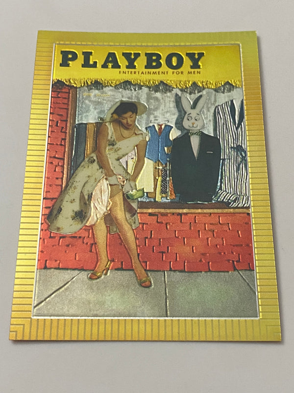 1995 Sports Time Inc Playboy Cover Chromium #3 Donna Klime June 1955