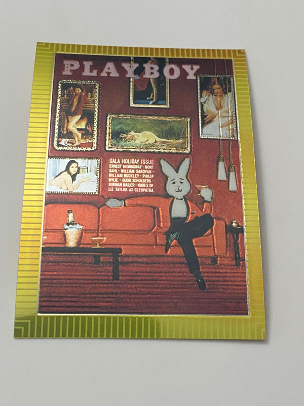 1995 Sports Time Inc Playboy Cover Chromium #27 Mr. Playboy - January 1963