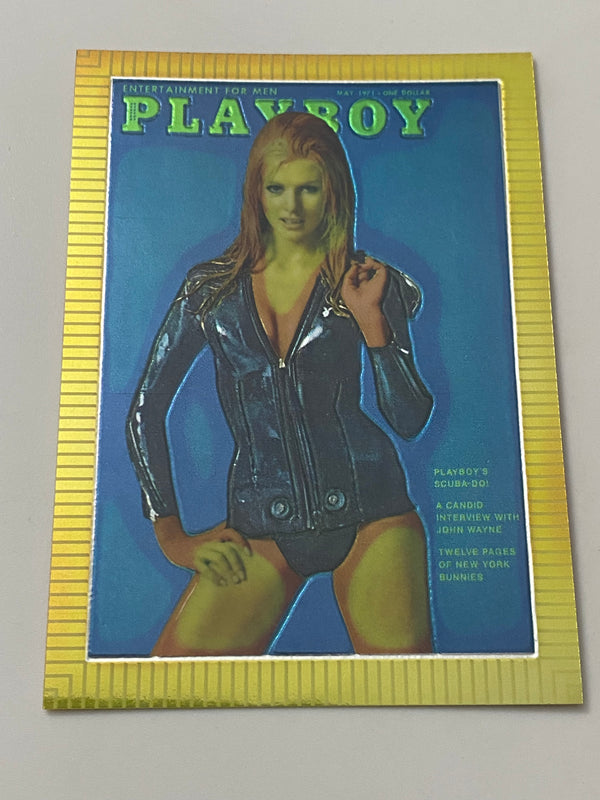 1995 Sports Time Inc Playboy Cover Chromium #38 Diane Davies - May 1971
