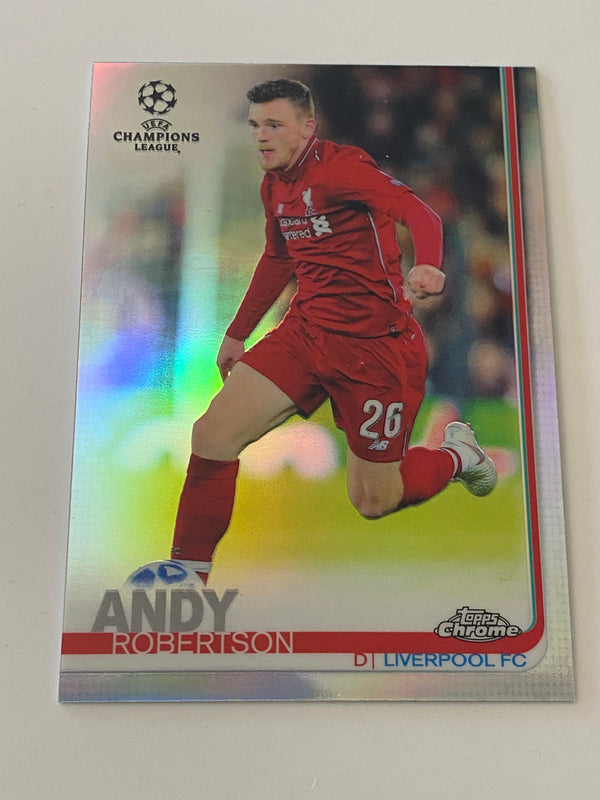 2018-19 Topps Chrome UEFA Champions League Refractor #62 Andy Robertson