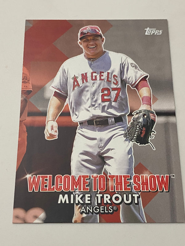 2022 Topps Welcome To The Show #WTTS-2 Mike Trout