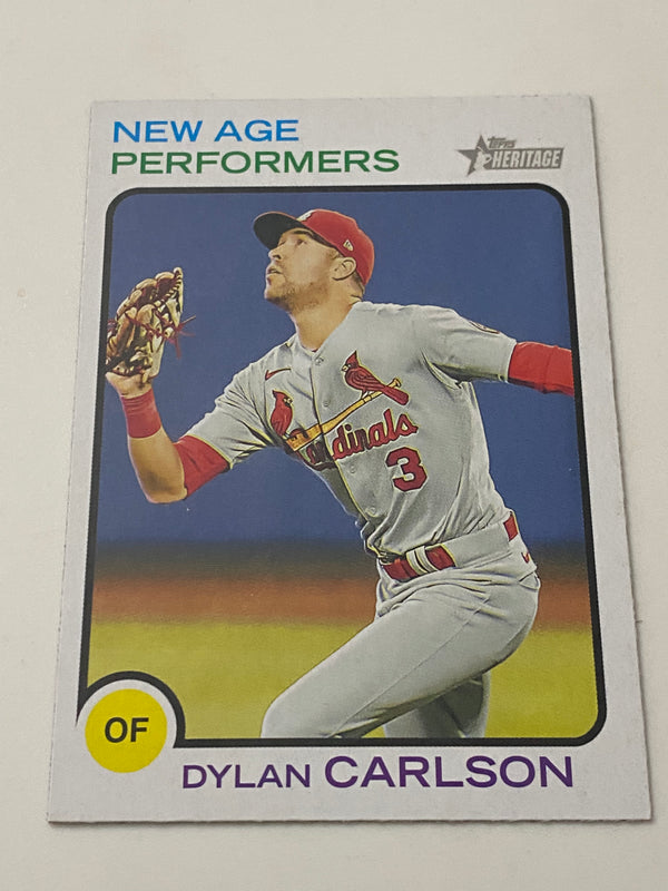 2022 Topps Heritage New Age Performers #NAP-15 Dylan Carlson