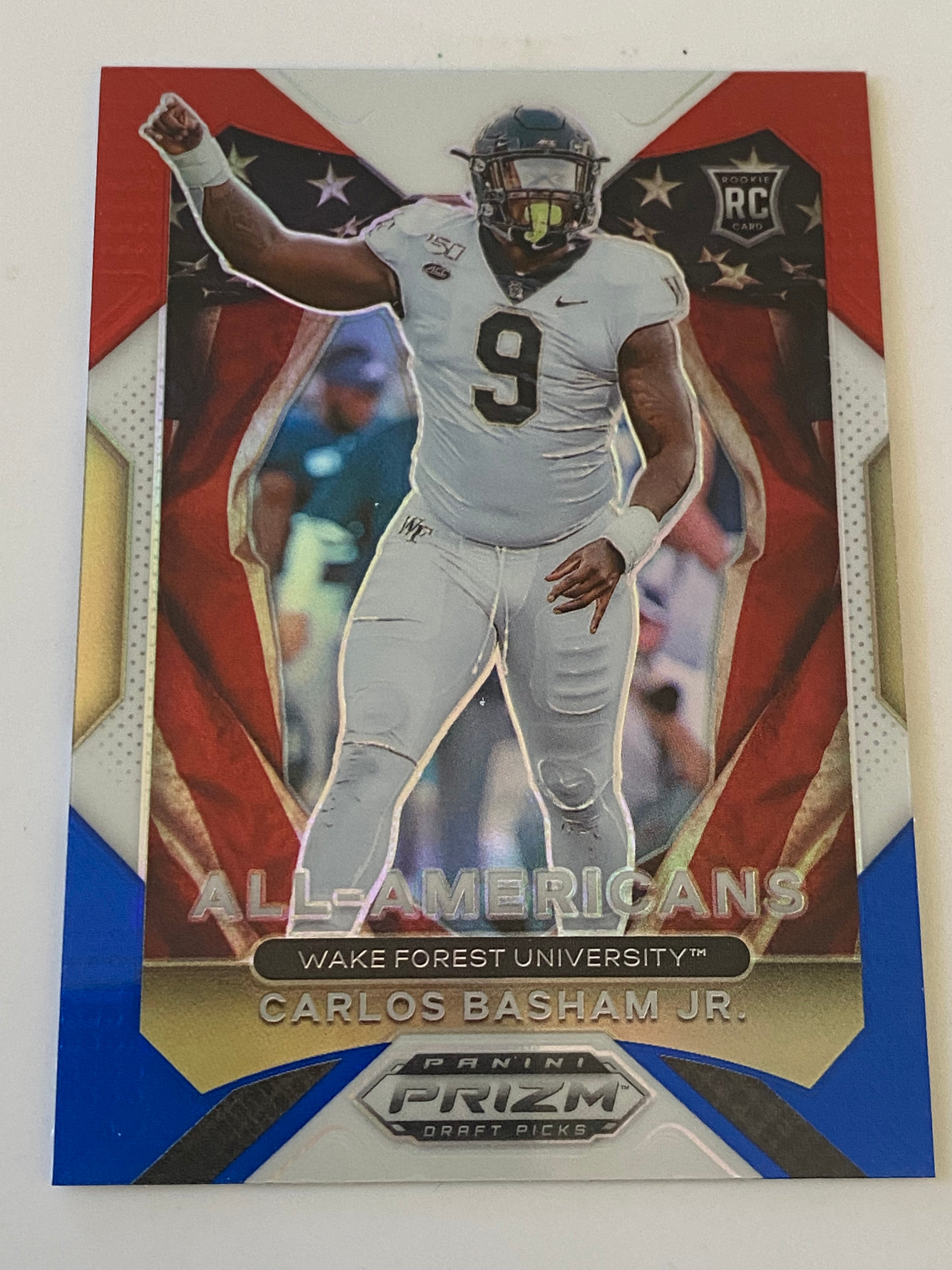 CARLOS BASHAM JR. 2021 Panini Prizm Draft Picks #197 All-Americans