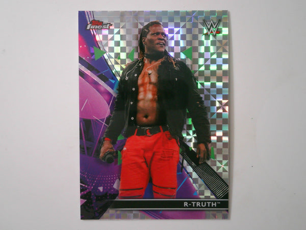 2021 Topps Finest WWE X-Fractor #29 R-Truth