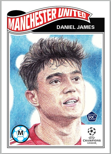 2021 Topps Living Set UEFA Champions League #298 Daniel James RC