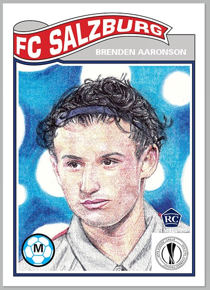 2021 Topps Living Set UEFA Champions League #299 Brenden Aaronson