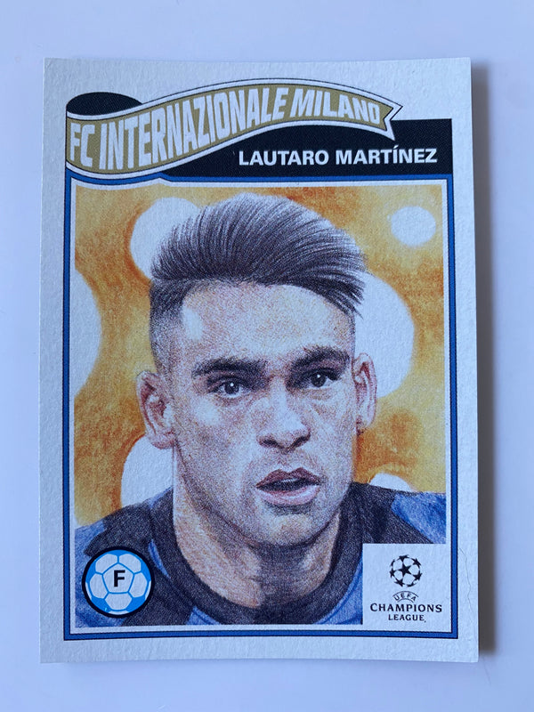 2021 Topps Living Set UEFA Champions League #284 Lautaro Martinez