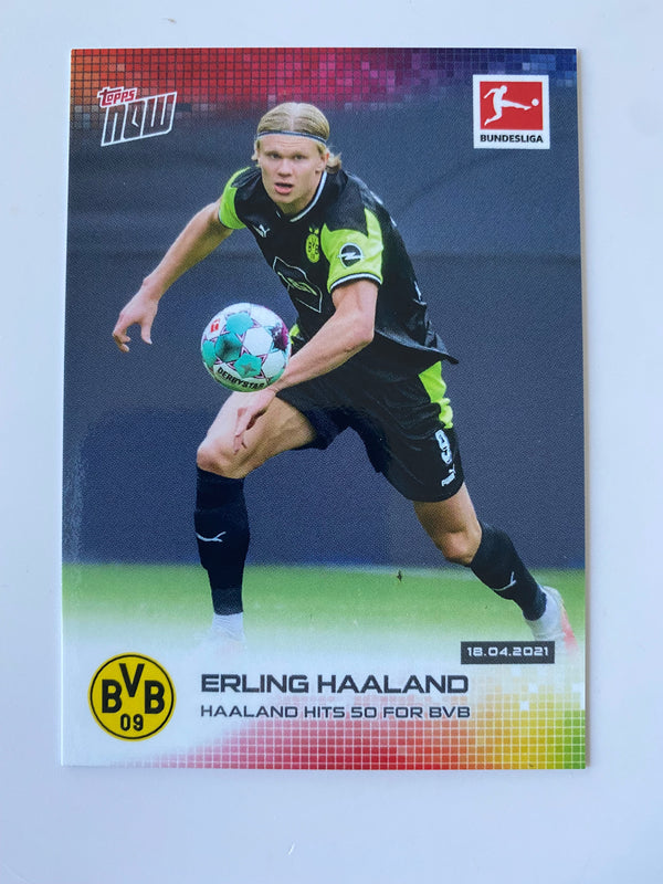 2021 Topps Now Bundesliga #172 Erling Haaland