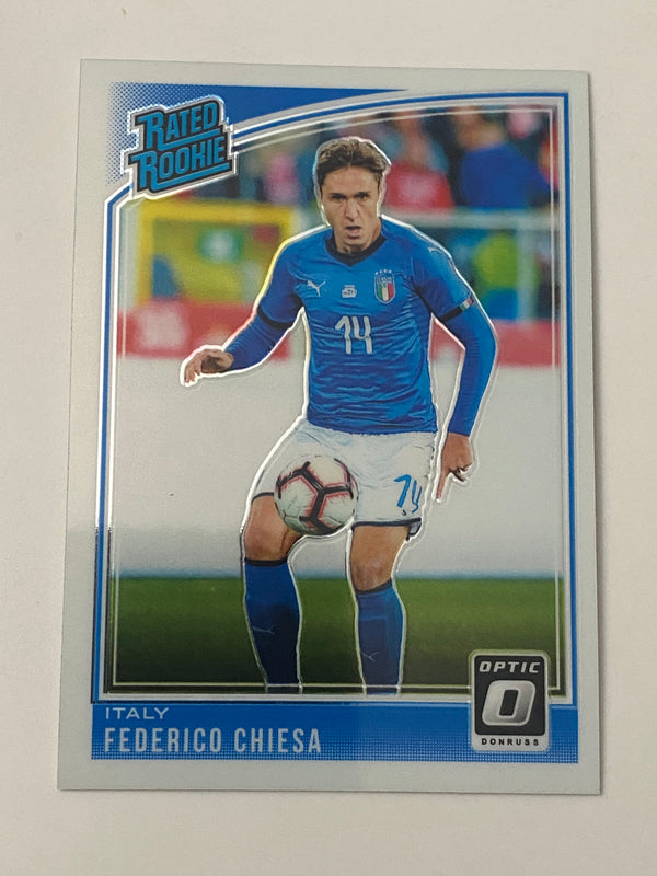 2018-19 Donruss Optic RR SP #192 Federico Chiesa RC