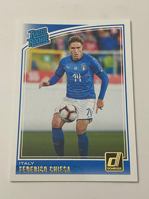 2018-19 Donruss RR SP #192 Federico Chiesa RC