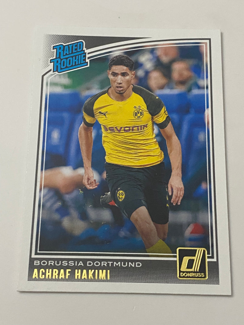 2018-19 Donruss RR SP #181 Ashraf Hakimi RC