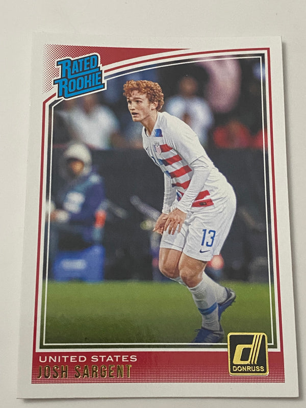 2018-19 Donruss RR SP #200 Josh Sargent RC