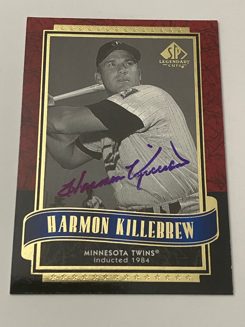 2003 SP Legendary Cuts Auto #49 Harmon Killebrew