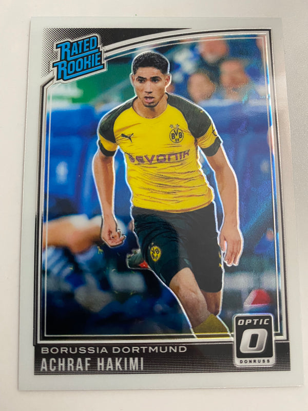 2018-19 Donruss Optic RR #181 Achraf Hakimi RC