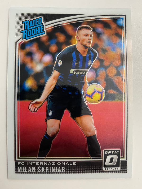 2018-19 Donruss Optic RR #178 Milan Skriniar RC