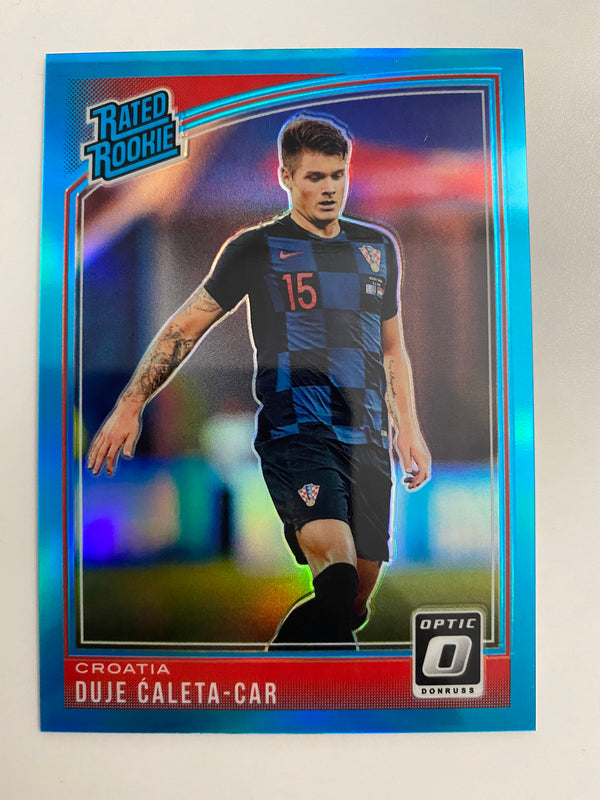 2018-19 Donruss Optic RR Blue Holo /149 #187 Duje Caleta-Car RC