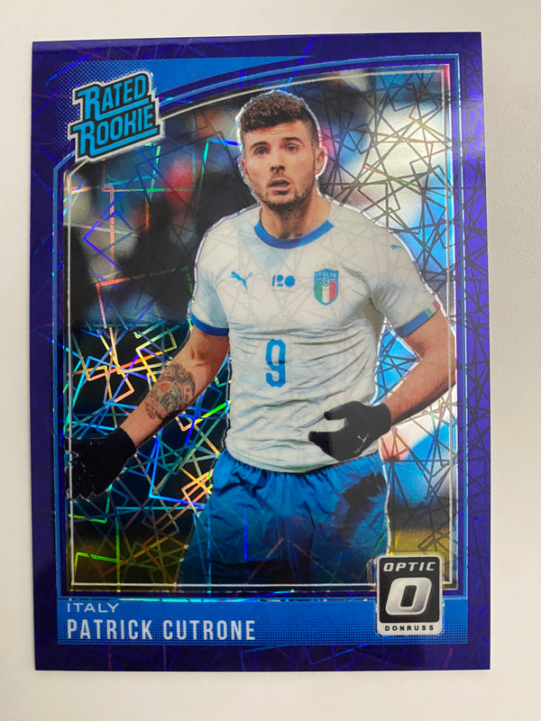 2018-19 Donruss Optic RR Purple Velocity /125 #193 Patrick Cutrone RC