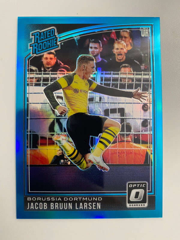 2018-19 Donruss Optic RR Blue Holo /149 #182 Jacob Bruun Larsen RC