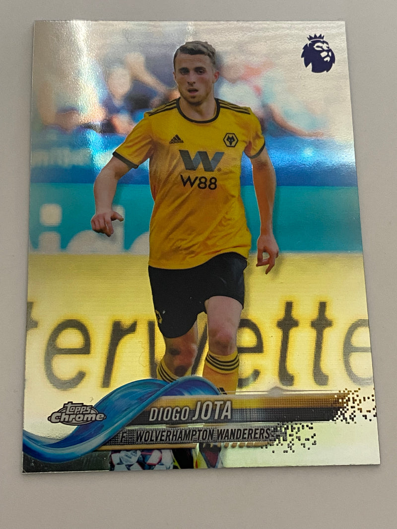 2018-19 Topps Chrome EPL Premier League #9 Diogo Jota RC