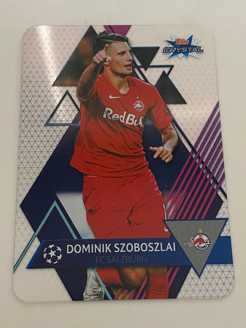 2019-20 Topps Crystal UCL #95 Dominik Szoboszlai RC