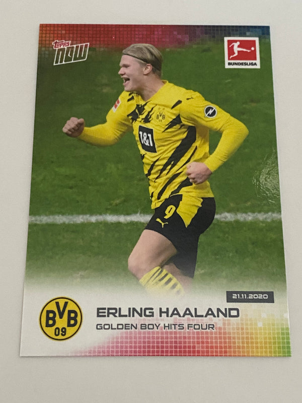 2020 Topps Now Bundesliga #44 Erling Haaland