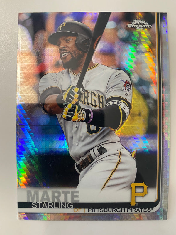 2019 Topps Chrome Prism Refractor #18 Starling Marte