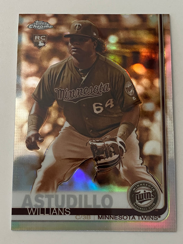 2019 Topps Chrome Sepia Refractor #37 Willians Astudillo RC