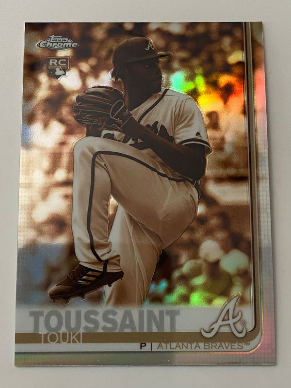 2019 Topps Chrome Sepia Refractor #197 Touki Toussaint RC