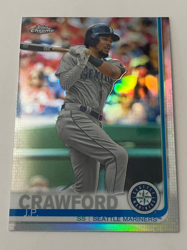 2019 Topps Chrome Refractor #15 J. P. Crawford