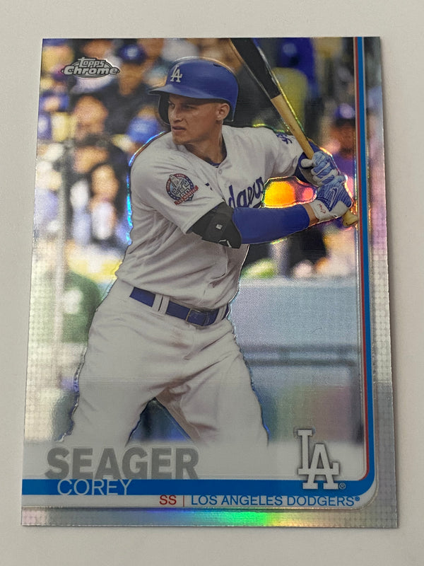 2019 Topps Chrome Refractor #106 Corey Seager