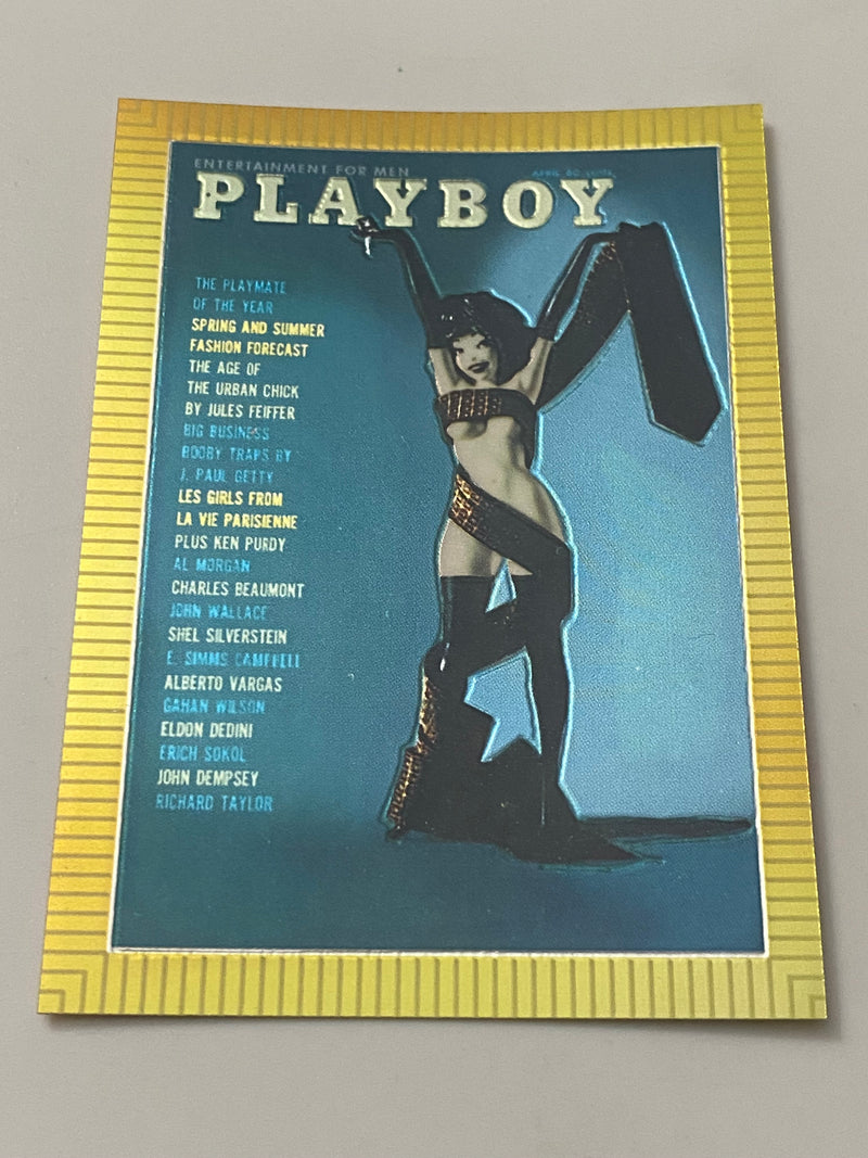 1995 Sports Time Inc Playboy Cover Chromium #20 Femlin - April 1961