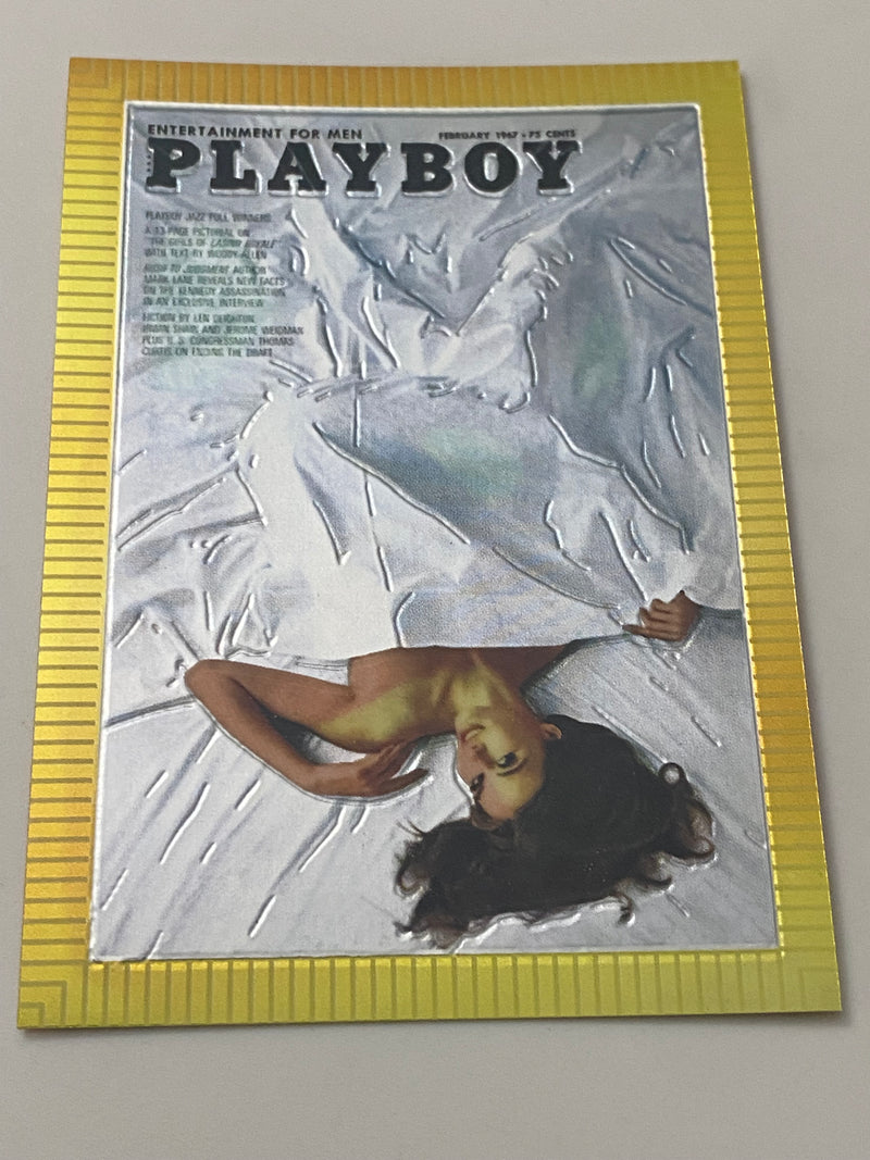 1995 Sports Time Inc Playboy Cover Chromium #32 Helen Kirk - February 1967