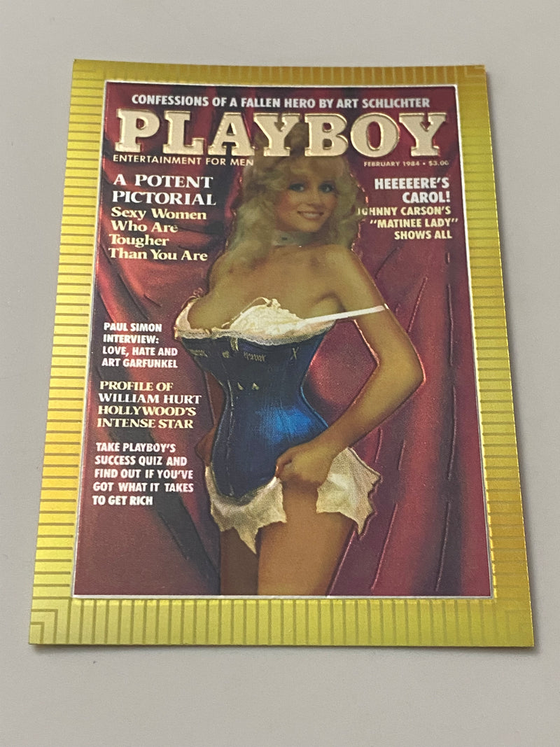 1995 Sports Time Inc Playboy Cover Chromium #68 Kimberly McArthur - February 1984