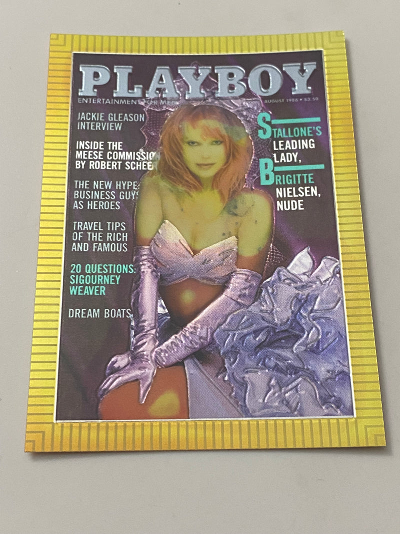 1995 Sports Time Inc Playboy Cover Chromium #74 Lillian Muller - August 1986