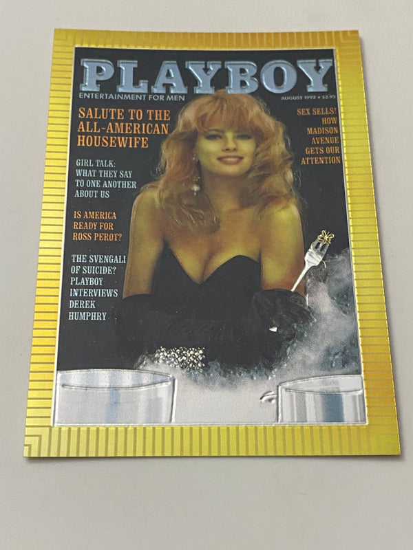 1995 Sports Time Inc Playboy Cover Chromium #91 Margie Murphy - August 1992