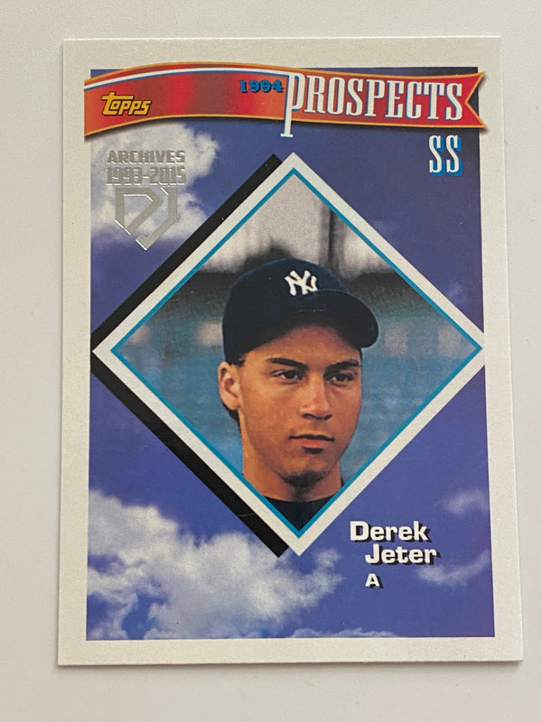 2017 Topps Archives Derek Jeter Retrospective #DJ-2 Derek Jeter