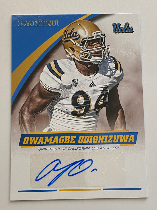 2015 Panini Collegiate UCLA Auto #OO-UCL Owamagbe Odighizuwa