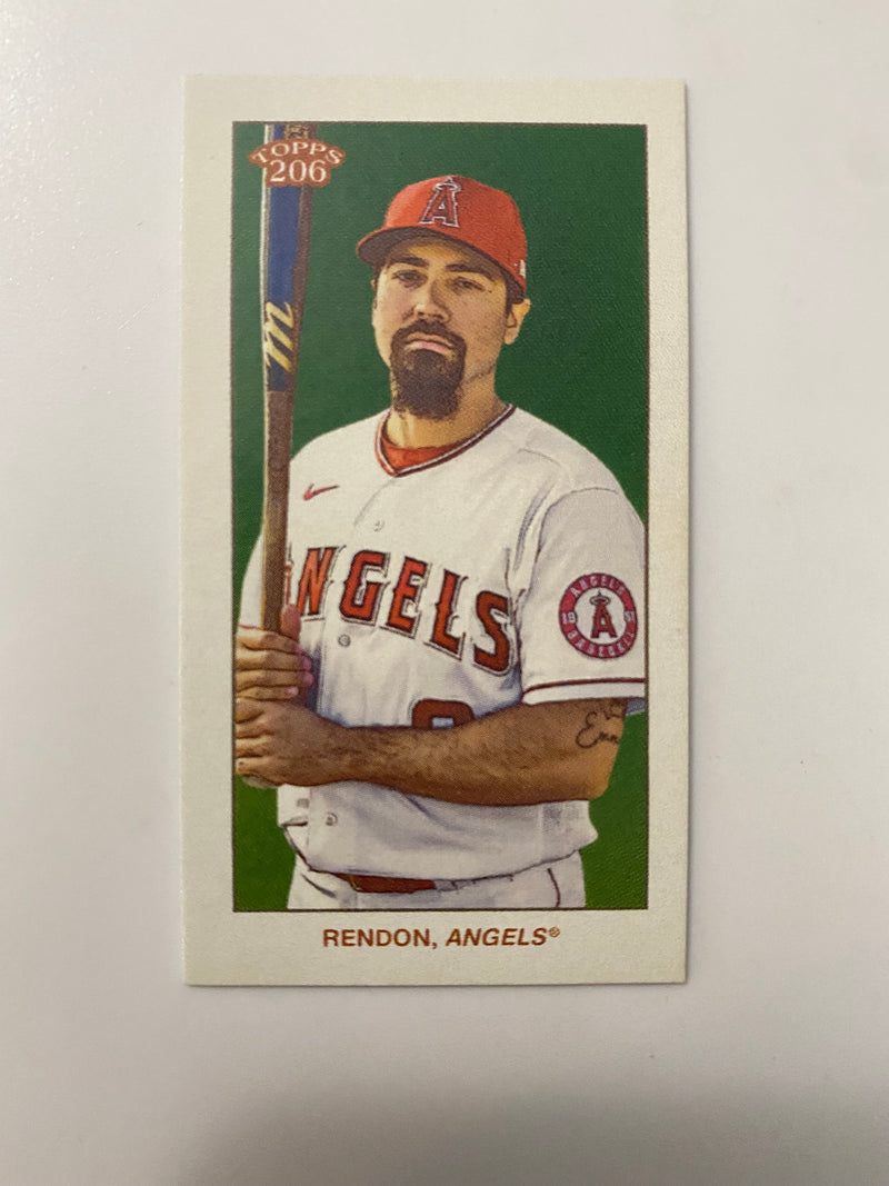 2021 Topps 206 Wave 2 Piedmont Back Anthony Rendon