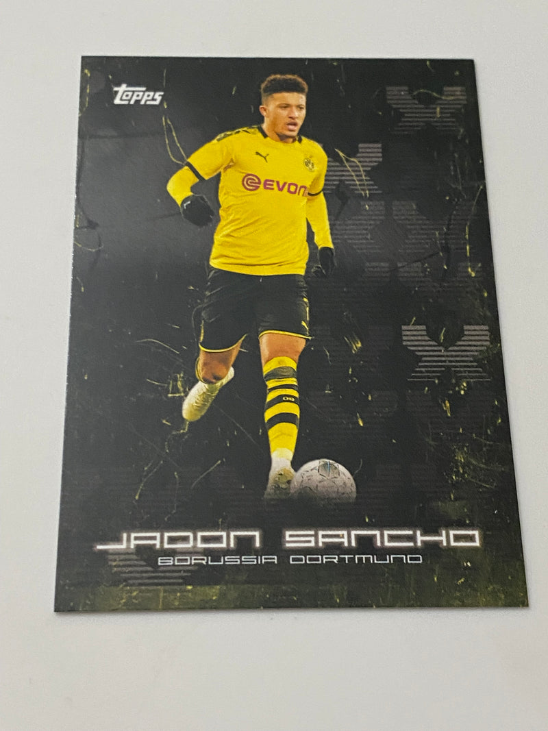 2020 Topps X BVB #22 Jadon Sancho RC
