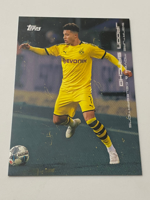 2020 Topps X BVB #35 Jadon Sancho RC