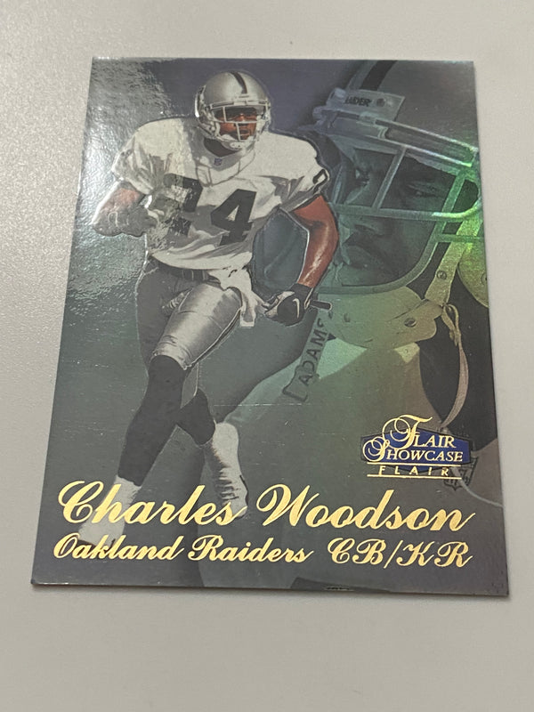 1998 Flair Showcase Row 3 #28 Charles Woodson RC