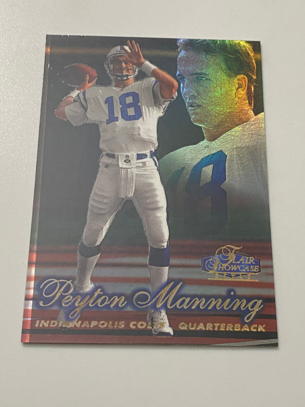 1998 Flair Showcase Row 2 #3 Peyton Manning RC