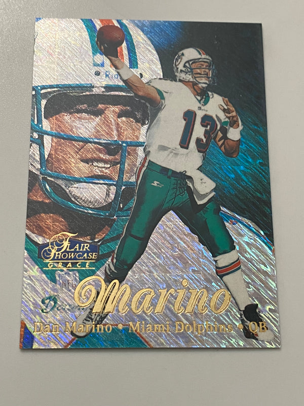 1998 Flair Showcase Row 1 #13 Dan Marino