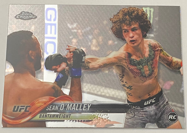 2018 Topps Chrome UFC #84 Sean O'Malley RC