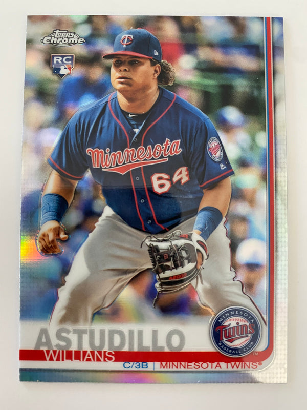 2019 Topps Chrome Refractor #37 Willians Astudillo RC