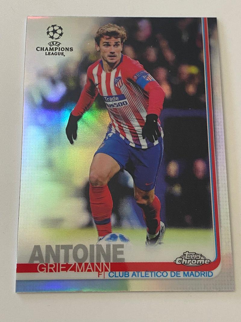 2018-19 Topps Chrome UEFA Champions League Refractor #84 Antoine Griezmann