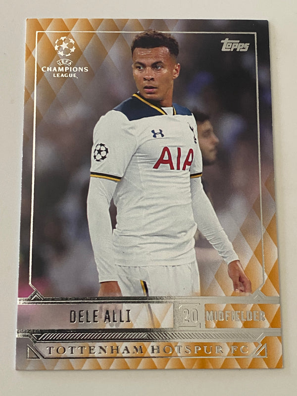 2016-17 Topps UEFA Champions League Showcase Orange #188 Dele Alli RC