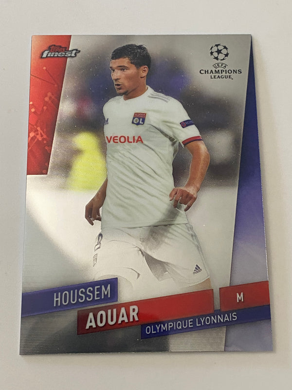 2019-20 Finest UEFA Champions League #84 Houssem Aouar RC