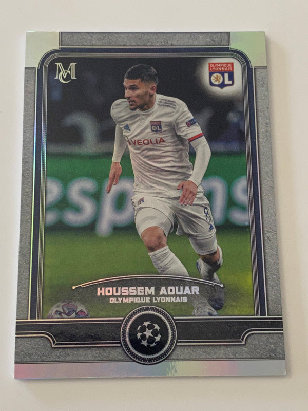 2019-20 Topps Museum Collection UEFA Collection #24 Houssem Aouar RC