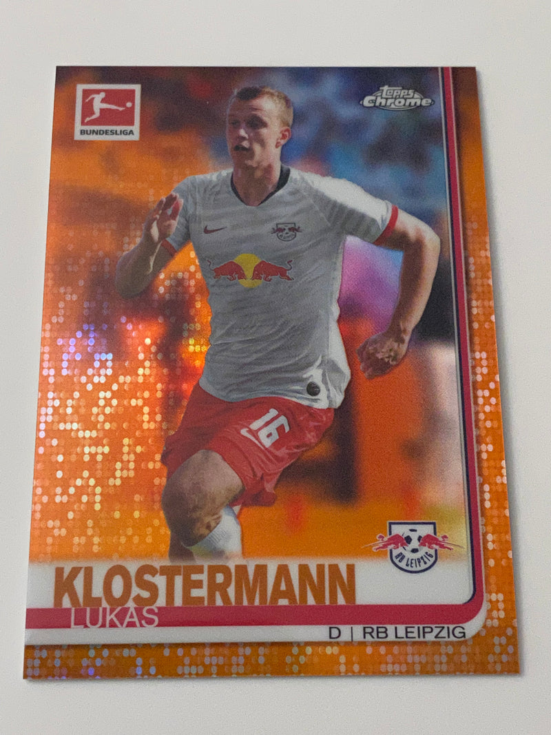2019-20 Topps Chrome Bundesliga Orange Refractor /25 #30 Lukas Klostermann RC